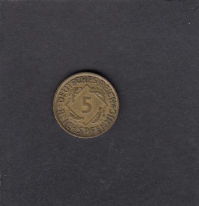 Beschrijving: 5 Pfennig